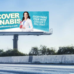 cannabis billboard NJ - Marijuana Mommy