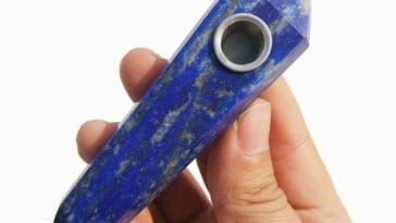 lapis lazuli natural pipe