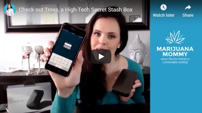 TROVA: A high-tech cannabis storage device
